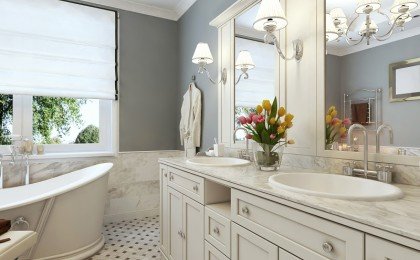 bigstock Bright Bathroom Classic Design 108130580